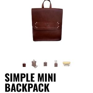 Will Leather Goods Simple Mini Backpack